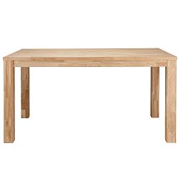 Drevený jedálenský stôl De Eekhoorn Largo Untreated, 180 × 85 cm