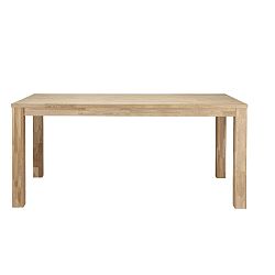 Drevený jedálenský stôl De Eekhoorn Largo Untreated, 90 × 200 cm