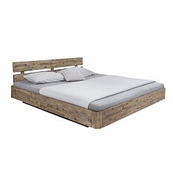 Dvojlôžková posteľ z masivního akáciového dreva Woodking Darryl, 180 x 200 cm