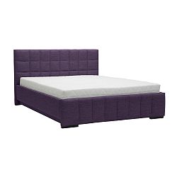 Fialová dvojlôžková posteľ Mazzini Beds Dream, 160 × 200 cm