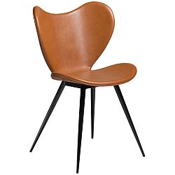Hnedá koženková stolička DAN-FORM Denmark Dreamer