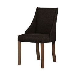 Hnedá stolička s tmavohnedými nohami Ted Lapidus Maison Absolu