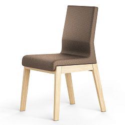 Hnedá stolička z dubového dreva Absynth Kyla