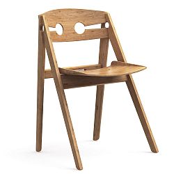 Jedálenská stolička s konštrukciou z bambusu Moso We Do Wood
