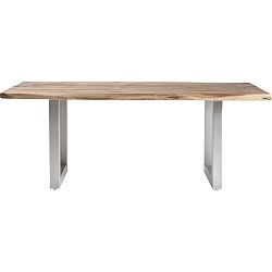 Jedálenský stôl s doskou z akáciového dreva Kare Design Line, 160 × 90 cm