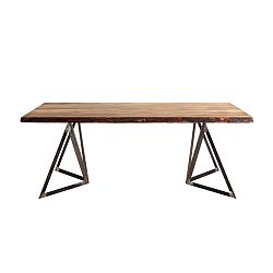 Jedálenský stôl s doskou z borovicového dreva Custom Form Sherwood, 180 × 90 cm