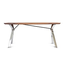 Jedálenský stôl s doskou z orechového dreva Charlie Pommier Serious, 180 x 90 cm
