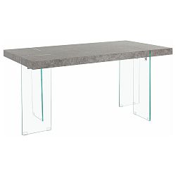 Jedálenský stôl so sivou doskou Støraa Triton