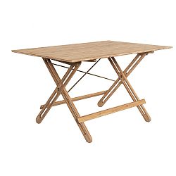 Jedálenský stôl z bambusu Moso We Do Wood Field, dĺžka 130 cm