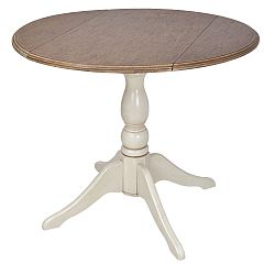 Jedálenský stôl z dreva kaučukovníka Livin Hill Limena, Ø 92 cm