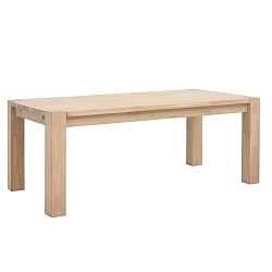Jedálenský stôl z dubového dreva Furnhouse Verona, 200 x 100 cm