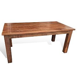Jedálenský stôl z mangového masívu Sob, 80 x 80 cm