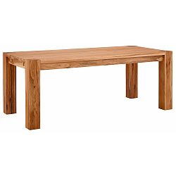 Jedálenský stôl z masívneho dubového dreva Støraa Matrix, 90 × 200 cm