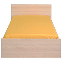 Jednolôžková posteľ v dekore akáciového dreva Parisot Austina, 90 x 190 cm