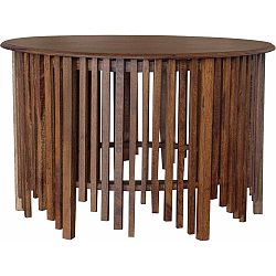 Konferenčný stolík z mangového dreva Støraa Rubina, Ø 90 cm