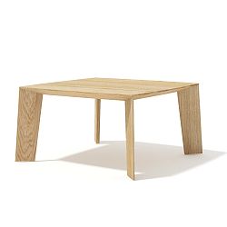 Konferenčný stolík z masívneho dubového dreva Javorina Tin Tin, 50 cm