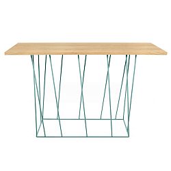 Konzolový stolík so zelenými nohami TemaHome Helix