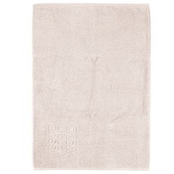 Krémová bavlnená kúpeľňová predložka Casa Di Bassi Basic, 50 × 70 cm