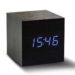 LED budík Click Clock Maxi Black