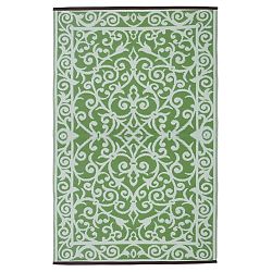 Mätovozelený obojstranný vonkajší koberec Green Decore Gala, 90 × 150 cm