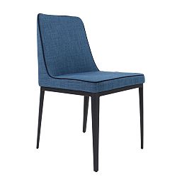 Modrá jedálenská stolička Ángel Cerdá Shannon