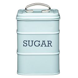 Modrá plechová dóza na cukor Kitchen Craft Sugar