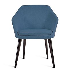 Modrá stolička Charlie Pommier S
