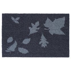 Modro-sivá rohožka Tica Copenhagen Mega Leafes, 40 x 60 cm