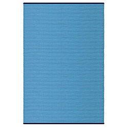 Modrý obojstranný vonkajší koberec Green Decore Whisper, 120 × 180 cm
