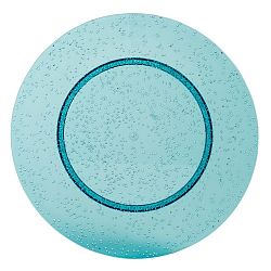 Modrý plastový tanier Navigate Bubble