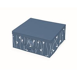 Modrý úložný box Cosatto Leaves, šírka 45 cm