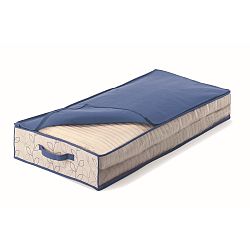 Modrý úložný box pod posteľ Cosatto Bloom, šírka 50 cm