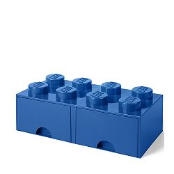 Modrý úložný box s 2 zásuvkami LEGO®