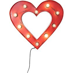 Nástenná svietiaca dekorácia Kare Design Heart