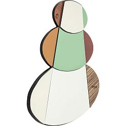 Nástenné zrkadlo Kare Design Metamorphosis Circles, 107 x 15 cm
