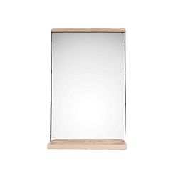 Nástenné zrkadlo s dreveným rámom PT LIVING Simplicity