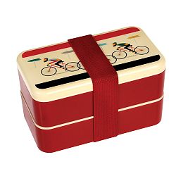 Obedový box s príborom a gumičkou Rex London Le Bicycle
