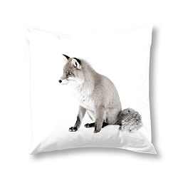 Obliečka na vankúš Muller Textiels Fox White, 50 x 50 cm