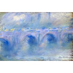 Obraz Claude Monet - Le Pont de Waterloo, 90x60 cm