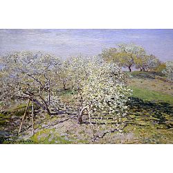 Obraz Claude Monet - Spring, 90 × 60 cm