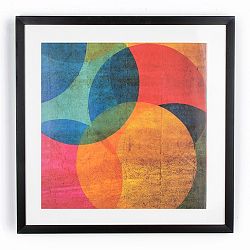 Obraz Graham & Brown Neon Circle, 50 × 50 cm