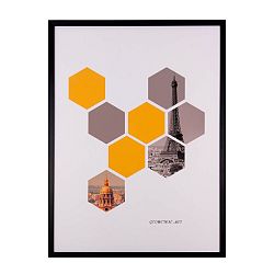 Obraz sømcasa Hexagons, 60 x 80 cm