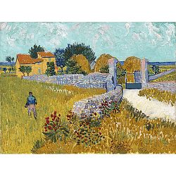 Obraz Vincenta van Gogha - Farmhouse in Provence, 40x30 cm