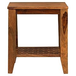 Odkladací stolík z masívneho palisandrového dreva Massive Home Rosie