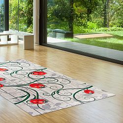 Odolný koberec Vitaus Fleur, 50 × 80 cm
