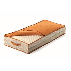 Oranžový úložný box pod posteľ Cosatto Bloom, šírka 50 cm