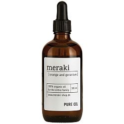 Organický olej Meraki Orange and Geranium, 100 ml