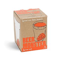 Pestovateľský set so semienkami pivného chmeľu Gift Republic Beer Monster
