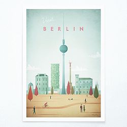 Plagát Travelposter Berlin, A3