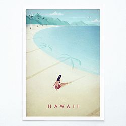 Plagát Travelposter Hawaii, A3